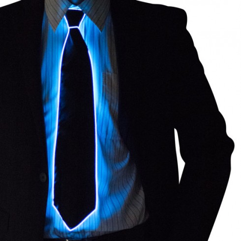 маски на хеллоуїн зі світлодіодними краватками