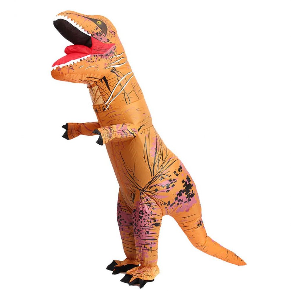 костюм динозавра на Хелловін