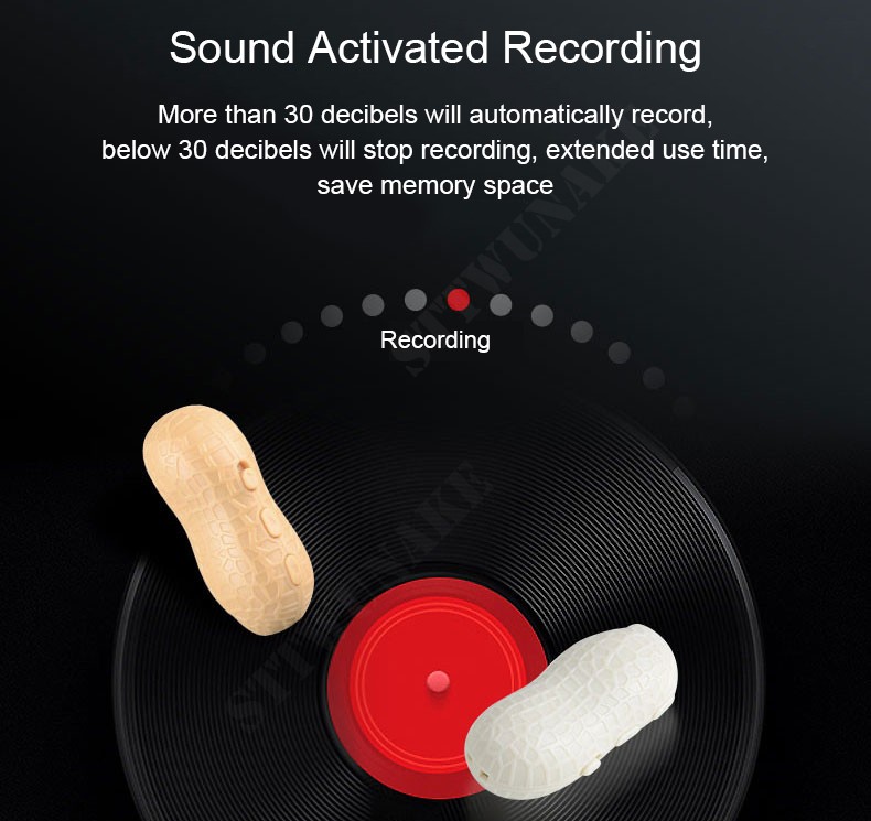 звук і диктофон - активований звук запис