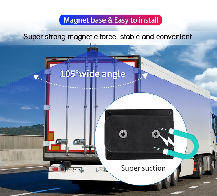 wifi камера з магнітом для автомобіля фургона вантажівки