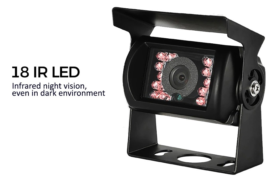 автомобільна камера з 18 інфрачервоними світлодіодами нічного бачення