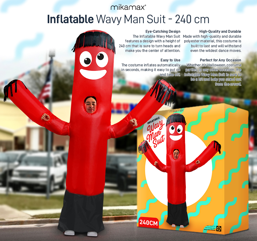 чоловічий костюм надувний Wavy Man