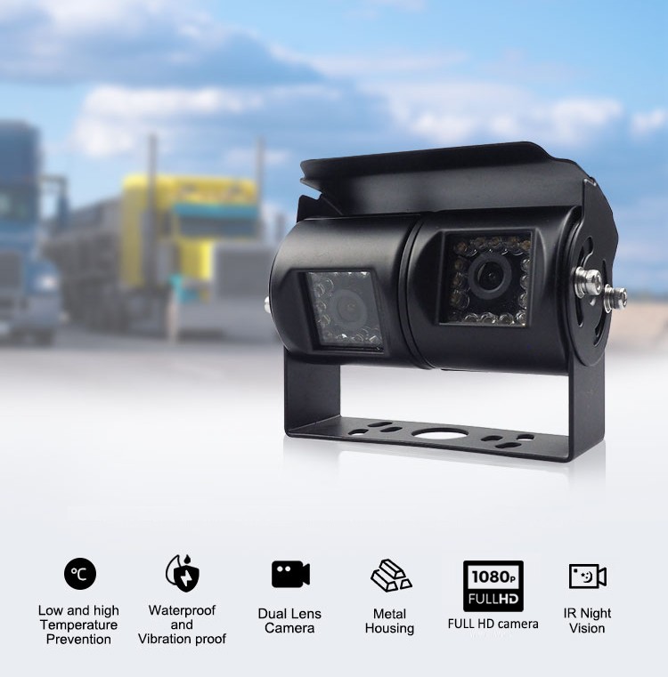 Високоякісна подвійна камера для транспорту, вантажів або робочих машин
