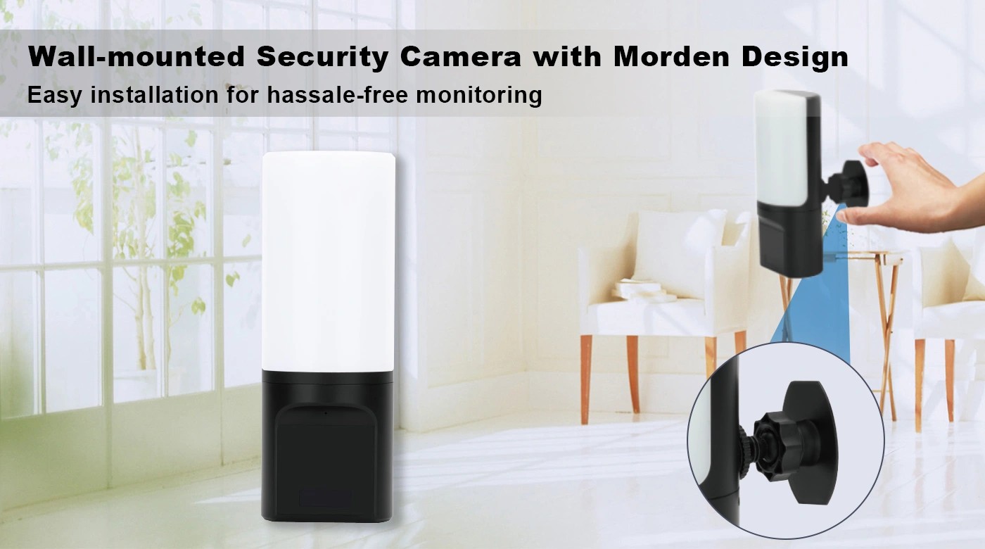 Лампа шпигунська прихована камера безпеки для вашого будинку, квартири, офісу