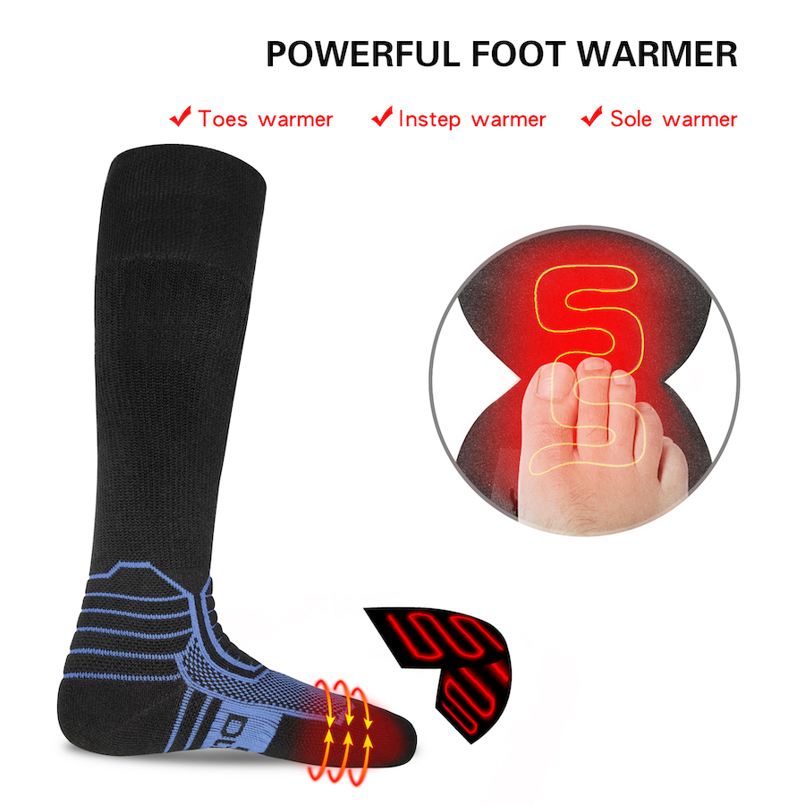 шкарпетки з електропідігрівом - шкарпетки з термопідігрівом