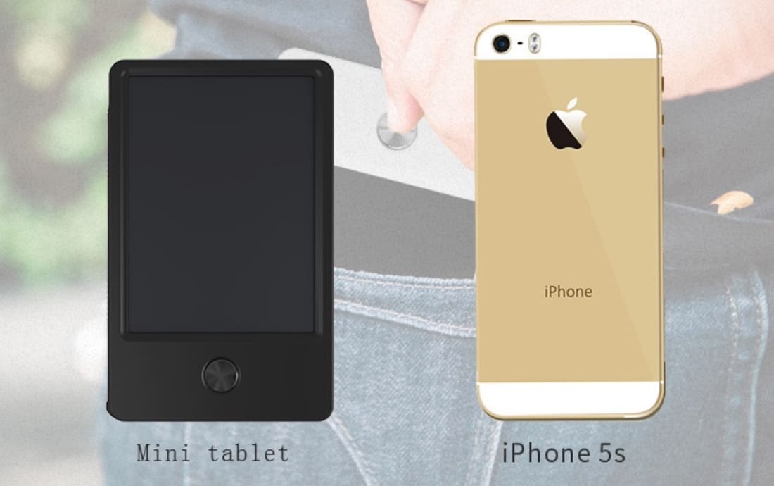 Міні-розміри, як ваш мобільний телефон - стіл Pocket LCD