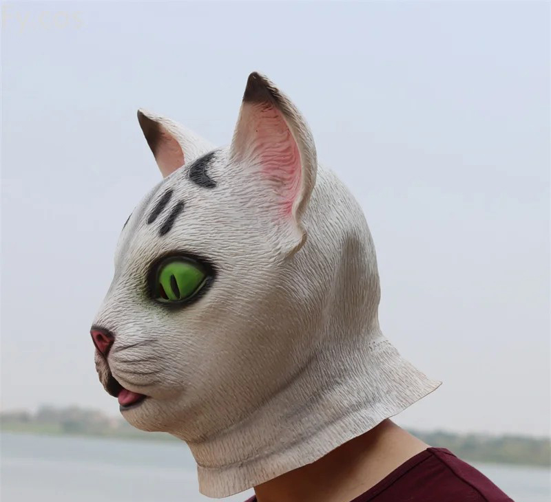 силіконова маска для кота