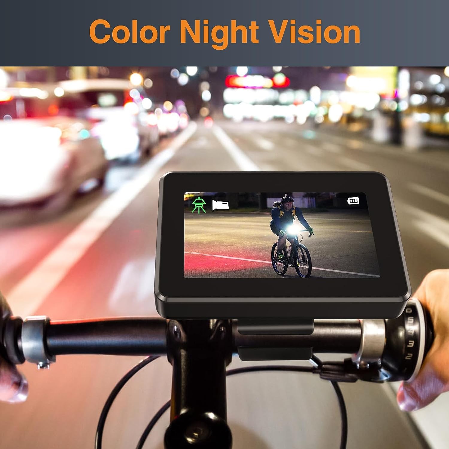набір велосипедного монітора з камерою нічного бачення