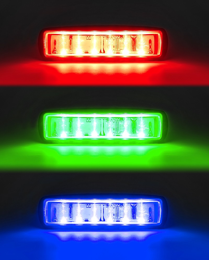 світло безпеки для навантажувачів червоний синій зелений