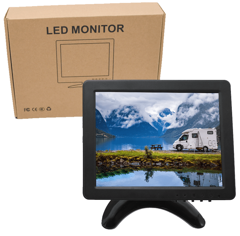 8-дюймовий монітор TFT LCD монітори для камер відеоспостереження