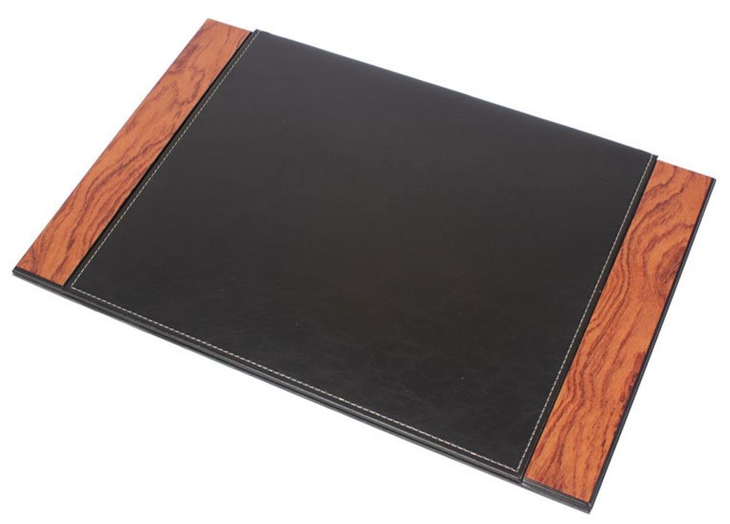 розкішний килимок для столу дерев'яна шкіра
