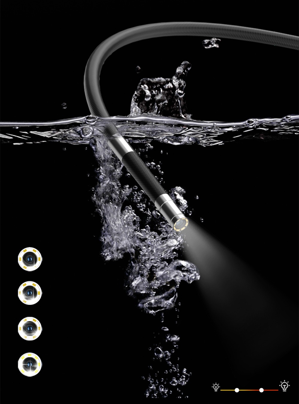 водонепроникна лінза бороскопа - оглядова камера ендоскопа