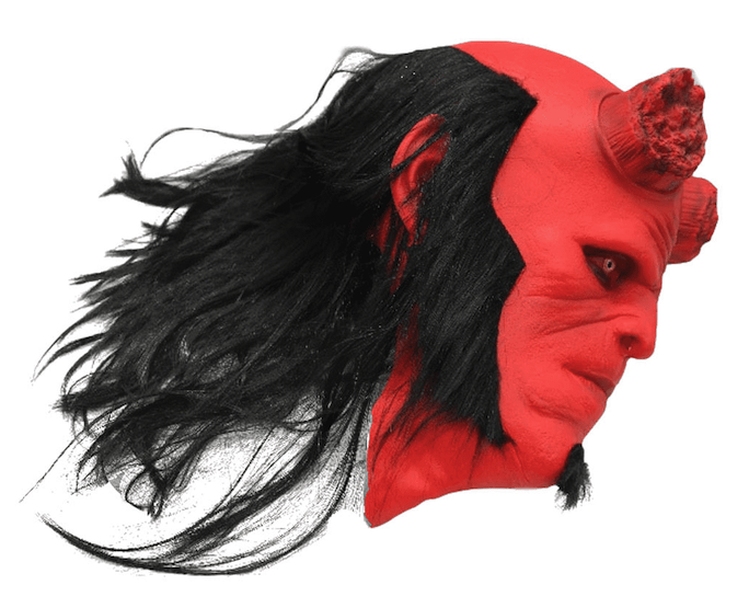 Маска для обличчя Hellboy для дорослих