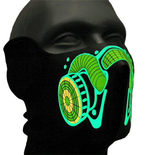звукочутлива маска респіратора