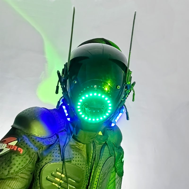 Світлодіодна маска Cyberpunk