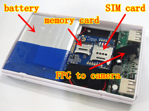 Бережі електроживлення GSM з камерою на мікро-SIM-карті