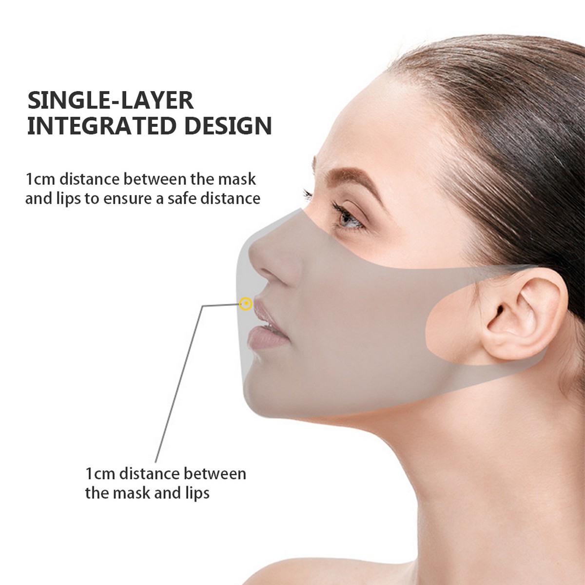 нано-еластична маска для обличчя