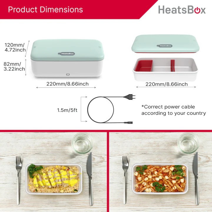 HeatsBox life box харчовий термоелектричний нагрівач портативний