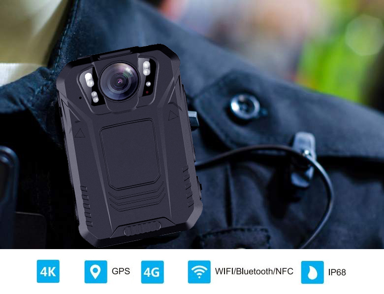 поліцейська натільна камера 5G wifi bodycam