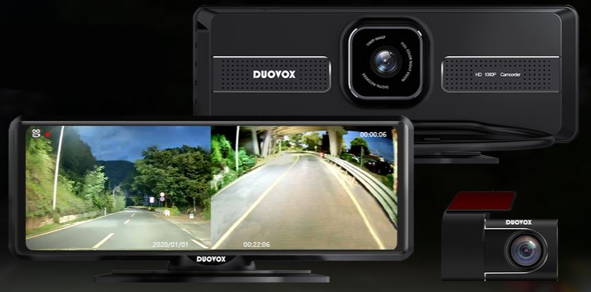 автомобільна камера з найкращим нічним баченням - duovox v9