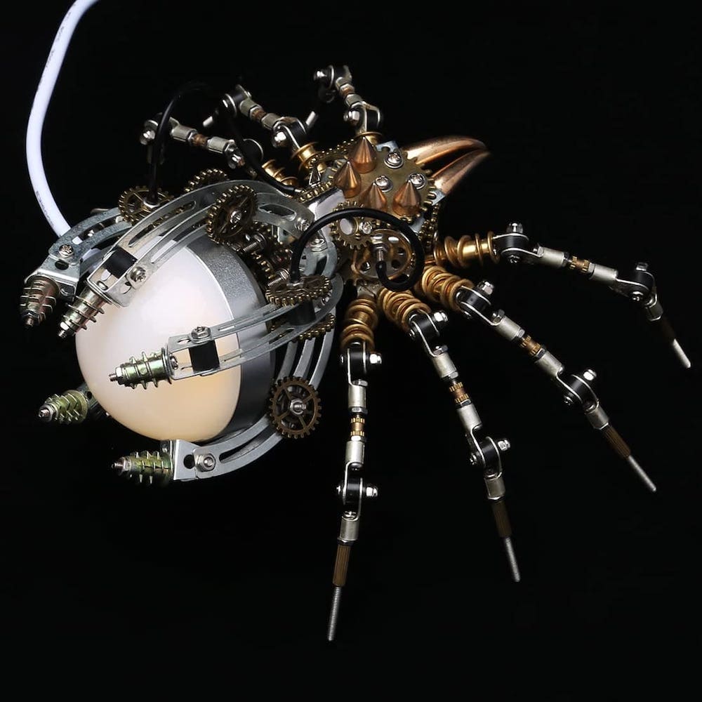 павук 3D металевий пазл