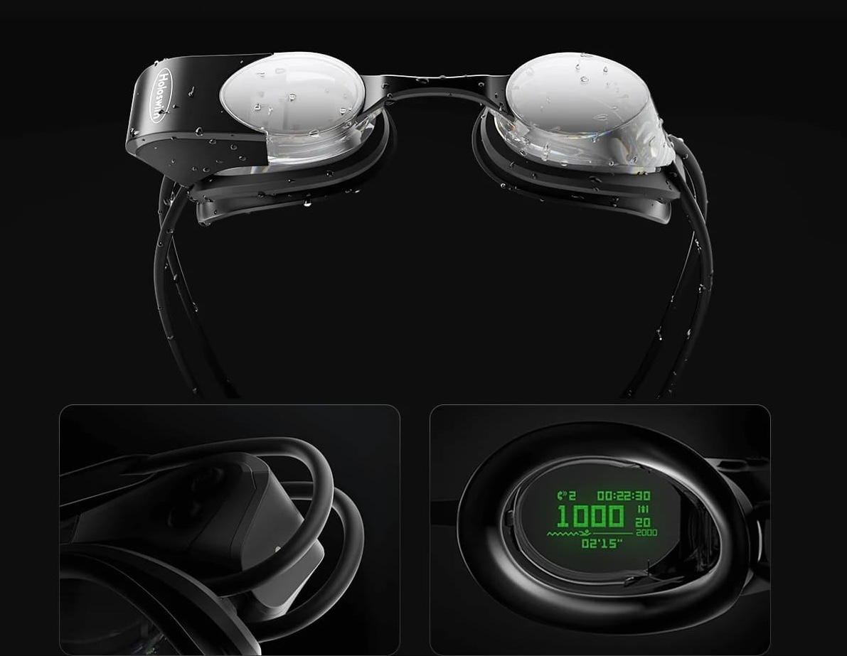 розумні окуляри для плавання у віртуальній реальності з дисплеєм