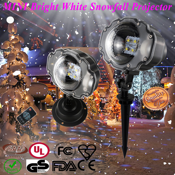 Світлодіодний проектор Сніжинки Зовнішнє та інтер'єрне проектування
