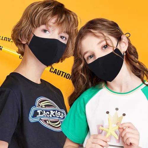 чорна захисна маска для дітей