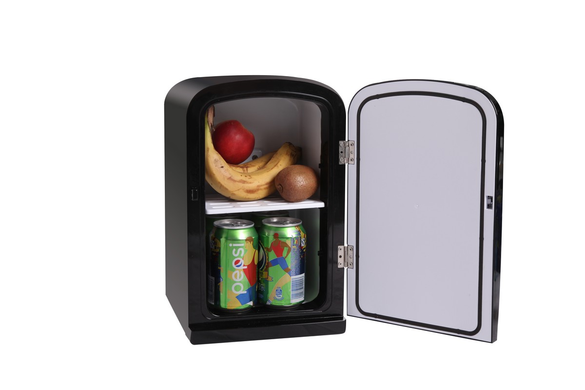 міні-кулери маленький холодильник портативний чорний