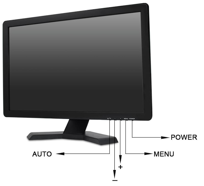 монітор bnc 19-дюймовий монітор TFT LCD з активною матрицею