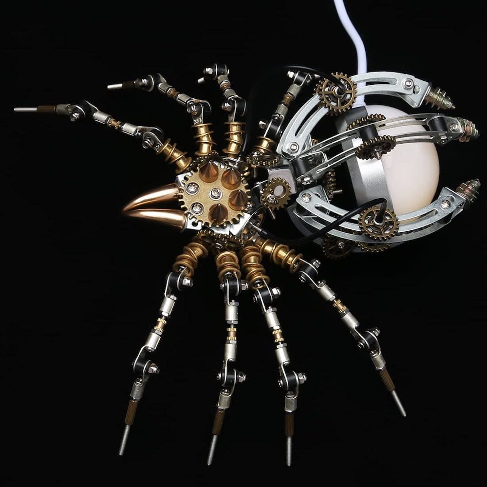 3D металевий пазл павук