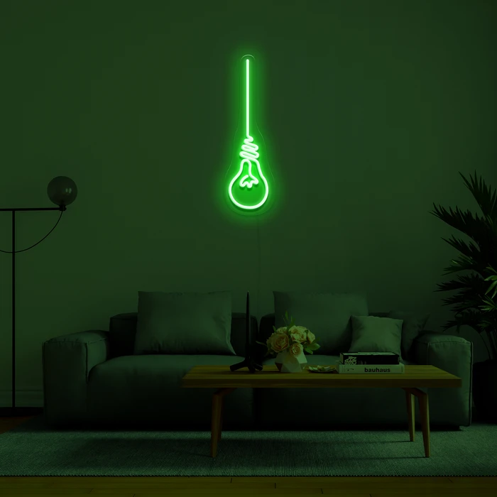 Світлодіодні неонові 3D вивіски - Лампочка