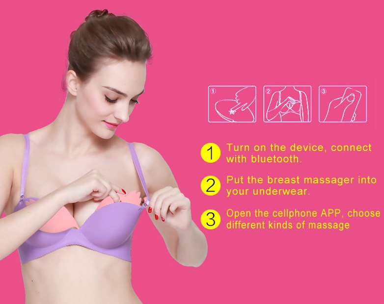 масаж грудей стимулятор мобільного