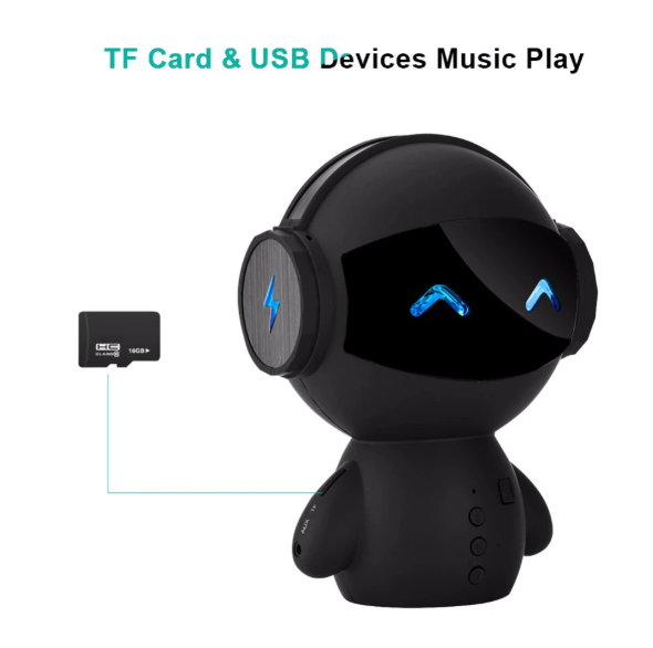 Bluetooth-динамік підтримує відтворення MP3-карти TF-картки