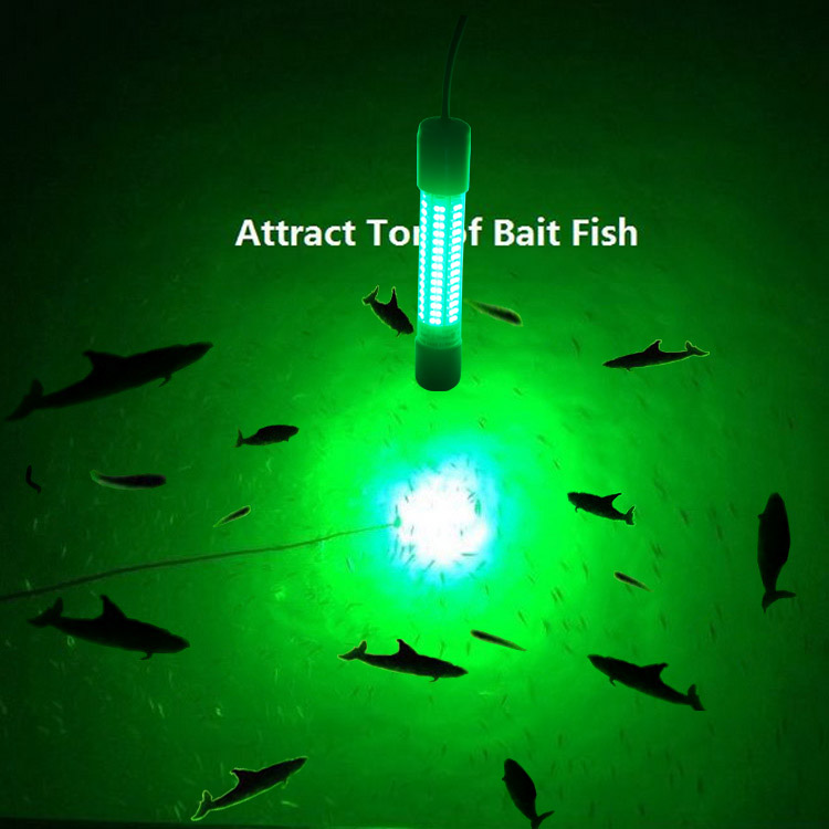 Рибальський світло-зелений LED - ідеально підходить для нічної риболовлі - потужність до 300W