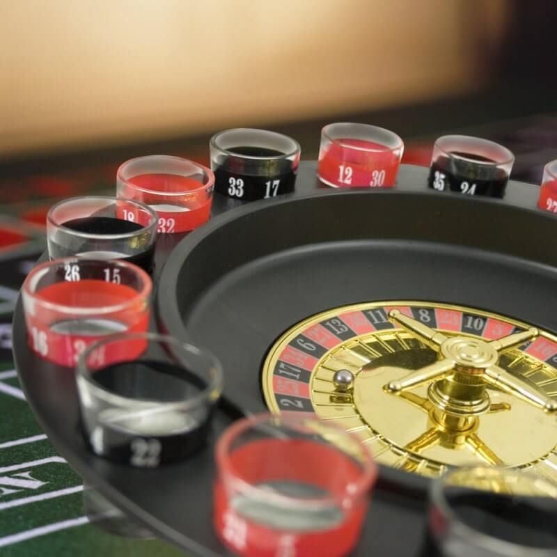 Shot roulette​ - Розкішна питна рулетка для склянок для алкоголю