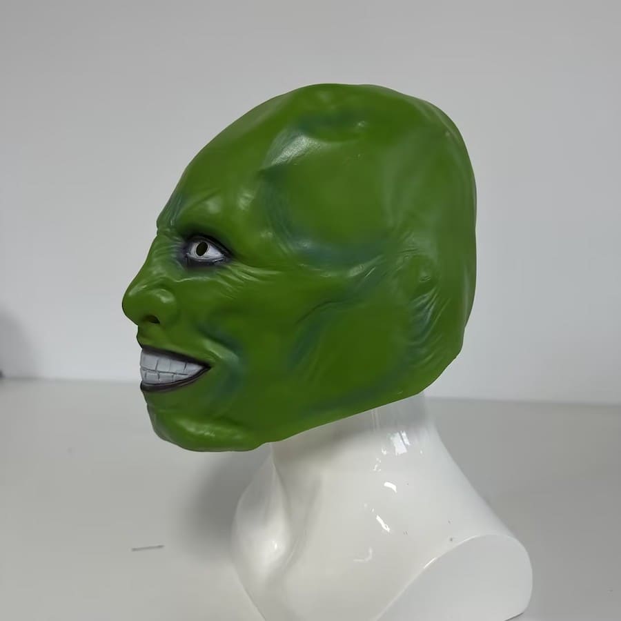 Зелена маска для обличчя для дорослих
