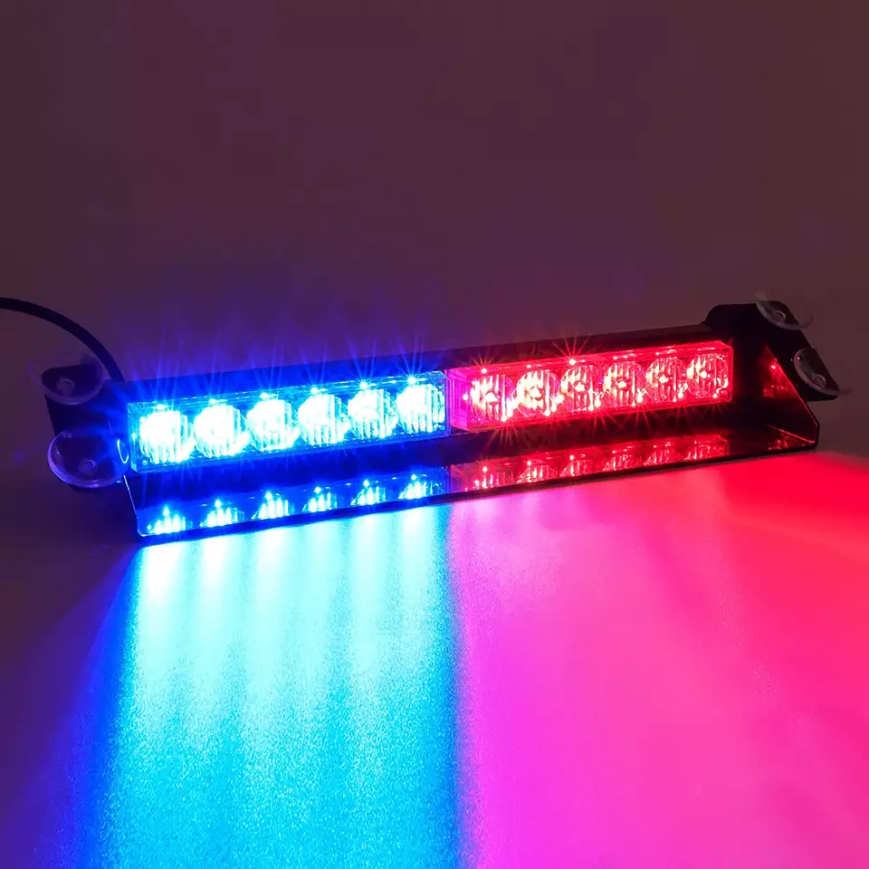 Проблискові світлодіодні проблискові маячки (ліхтарі) для автомобіля з можливістю зміни кольору та стилю миготіння