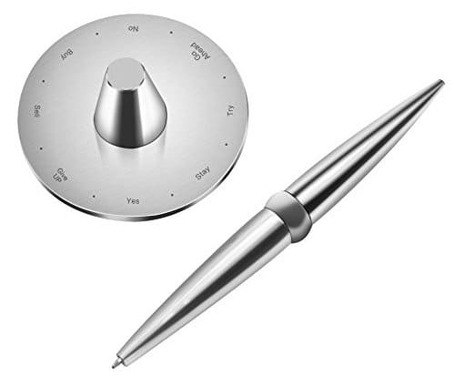 срібна ручка з нержавіючої сталі з магнітною основою