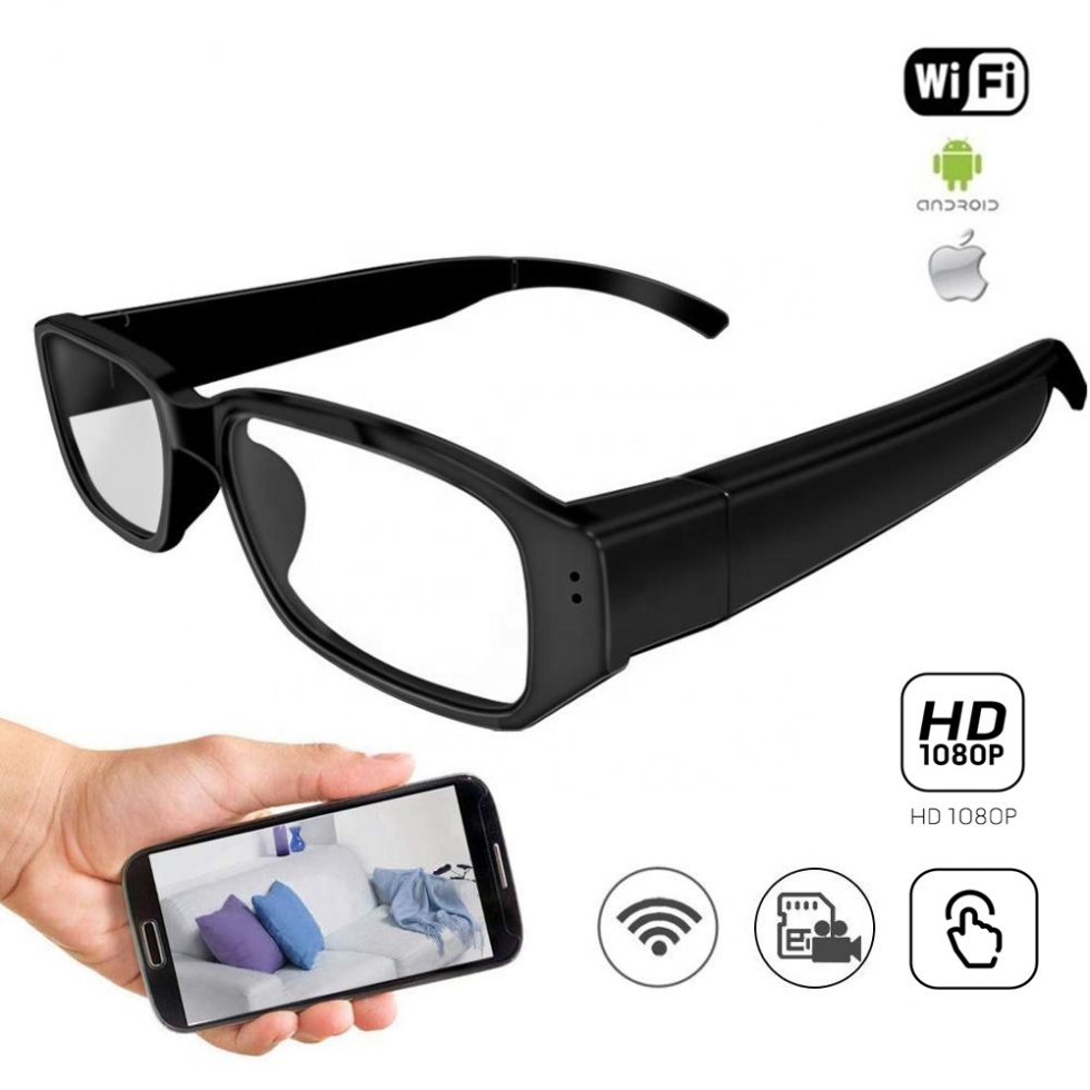 окуляри з камерою - шпигунська камера в окулярах з wifi