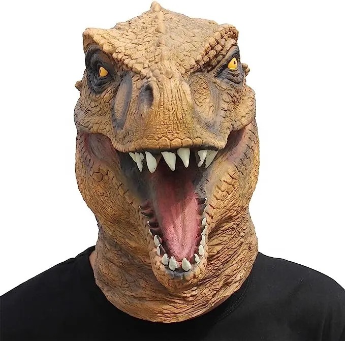 Маска динозавра - парк юрського періоду маска обличчя (головна маска)