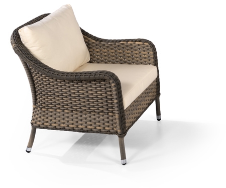 ротанговий диван-крісло для тераси або саду