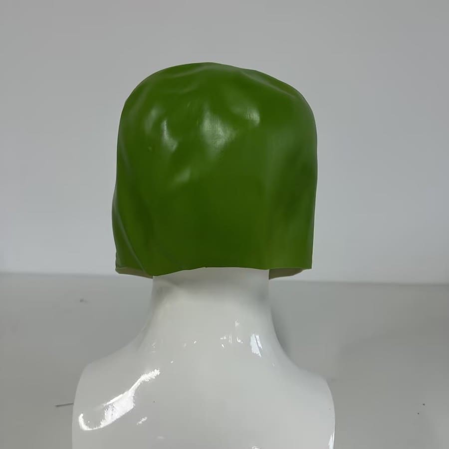 Зелена маска для обличчя на Хелловін
