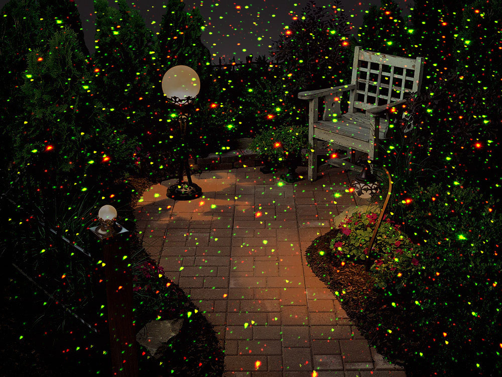 Різдвяний проектор кольоровий лазерний для домашньої проекції